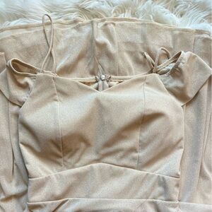 Champagne formal dress, Women’s Size Small